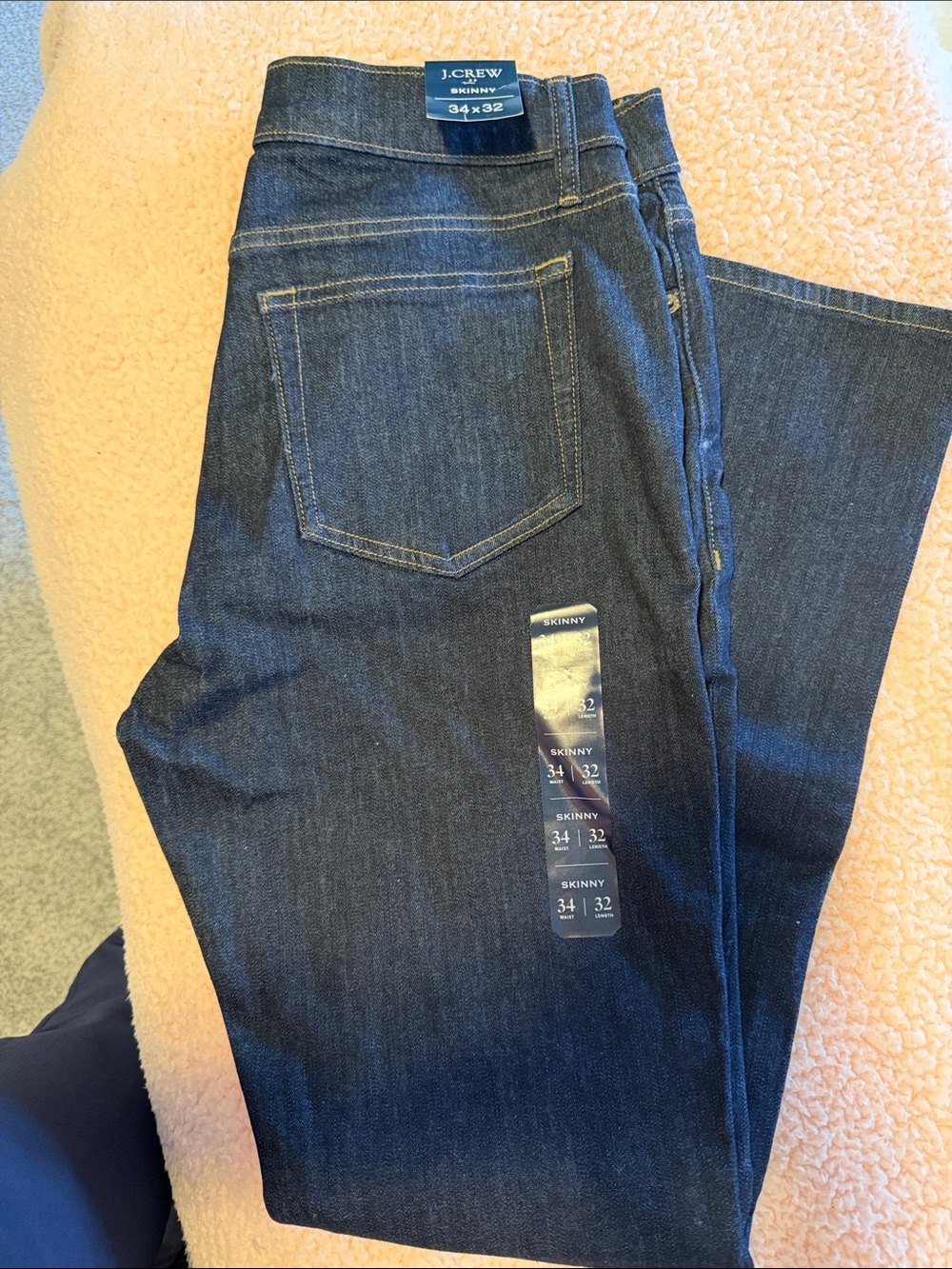 J. Crew Skinny Jeans in Indigo Blue